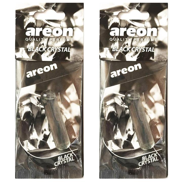 پک دو عددی خوشبو کننده آرئون مدل 5ml مایع با رایحه بلک کریستال Areon Liquid 5ml Black Crystal Air Freshener Pack Of Two